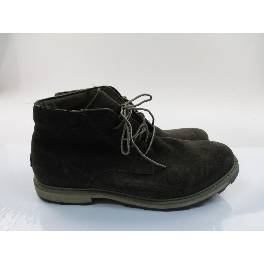 Sorel Chukka Boots Mens 11.5 Brown Waterproof Suede Lace Up Utility Boot